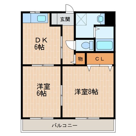 掛川駅 車移動6分  2.3km 2階の物件間取画像